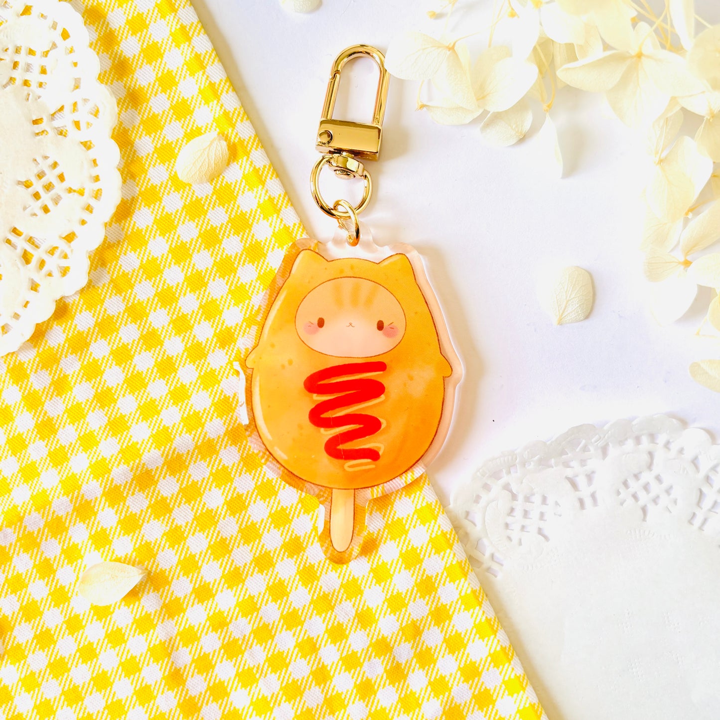 Porte-clefs Smoothie Corncat