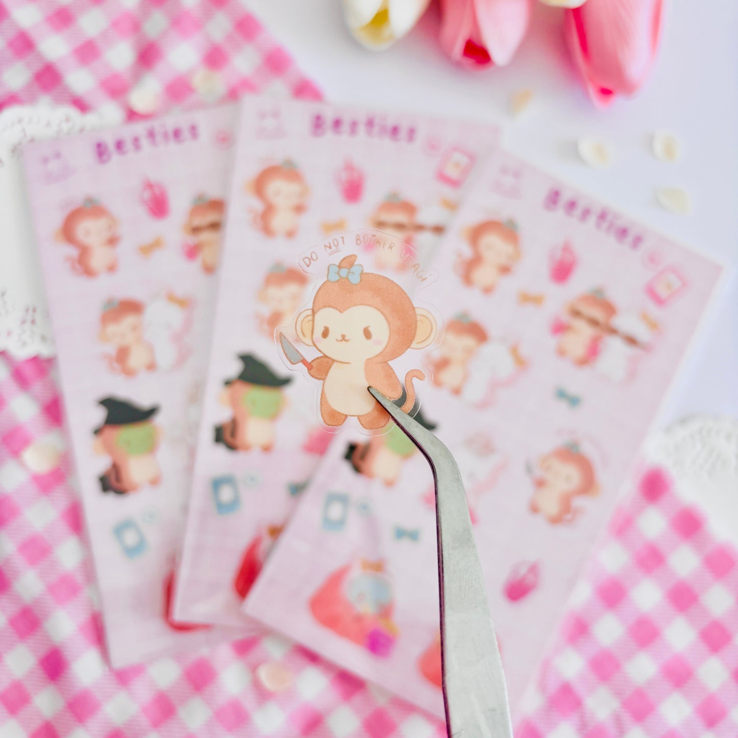 Feuille de stickers Usagi Kami - Besties
