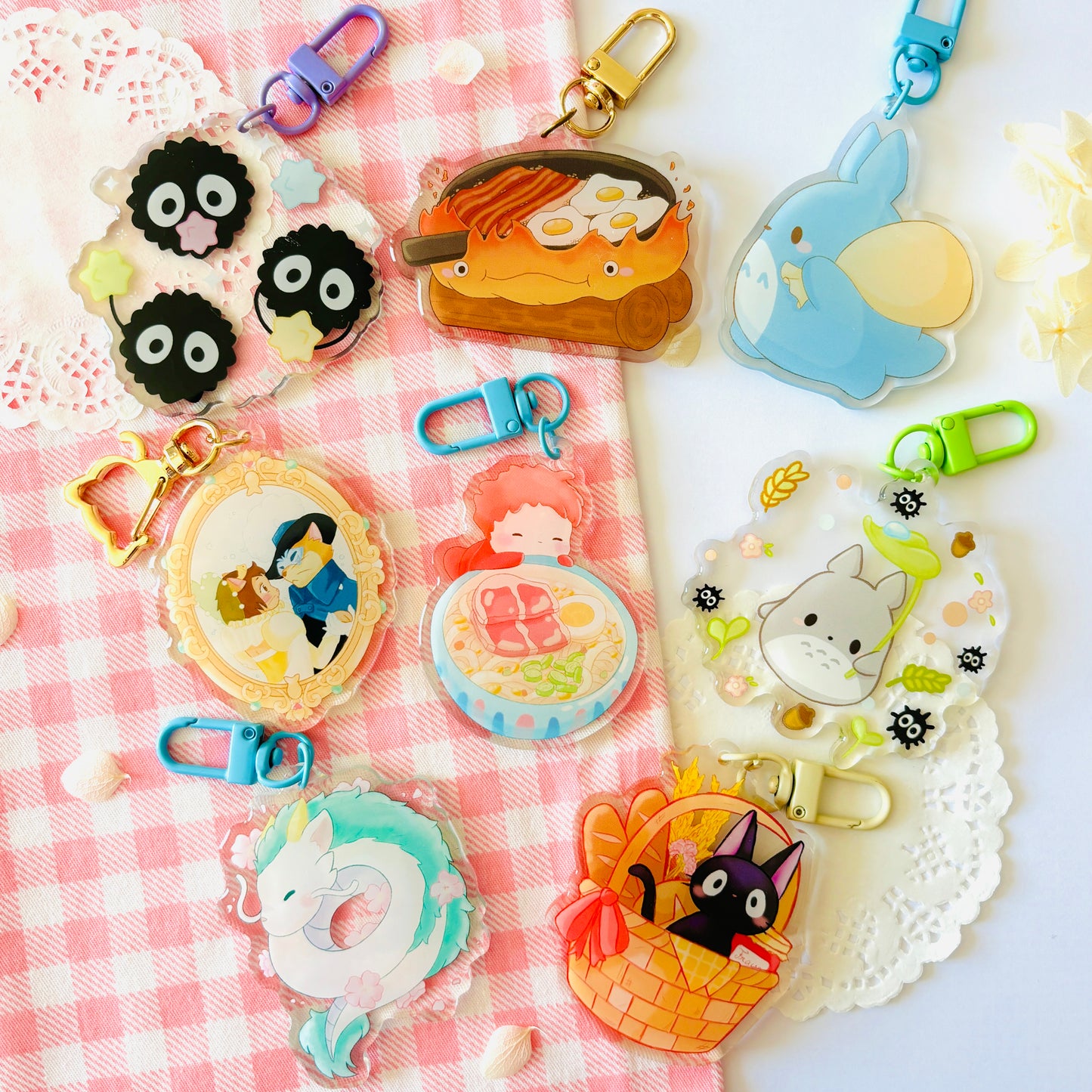 Porte-clefs Ghibli