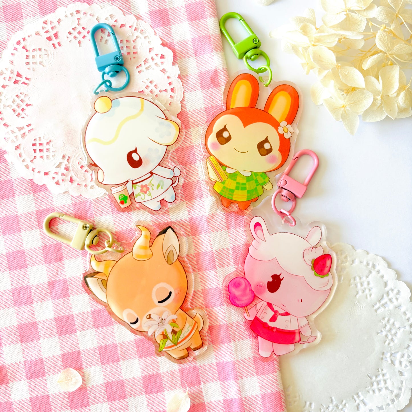 Porte-clefs Animal Crossing