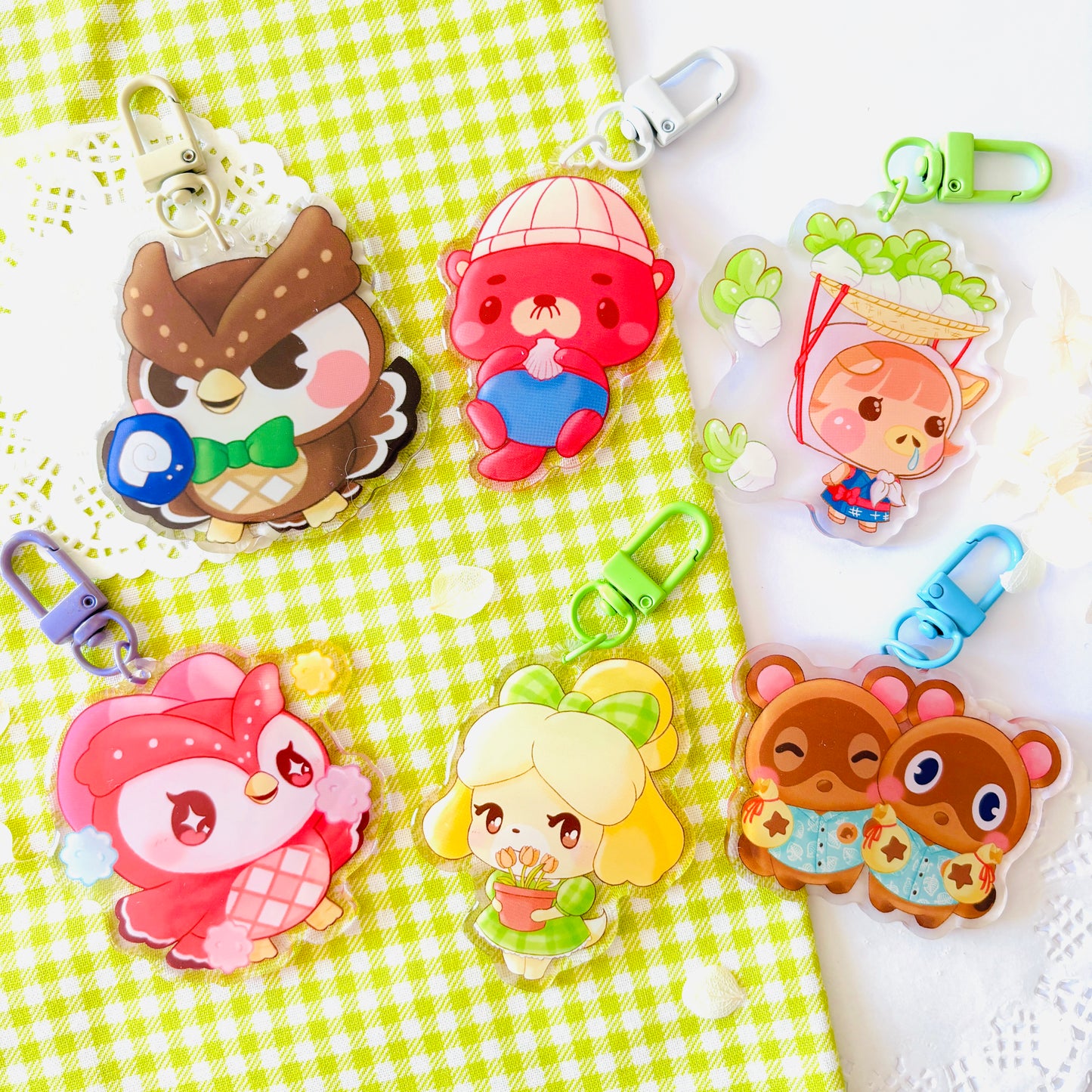 Porte-clefs Animal Crossing