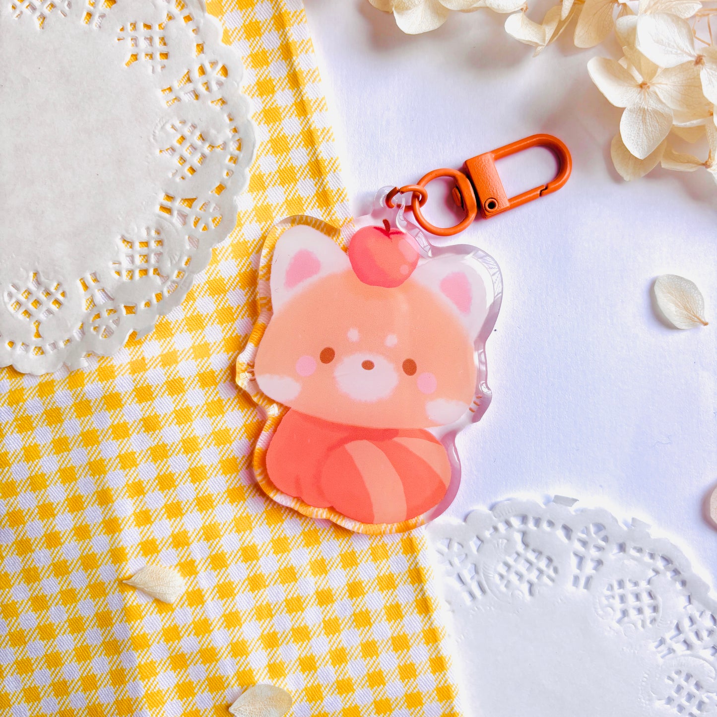 Porte-clefs Panda roux