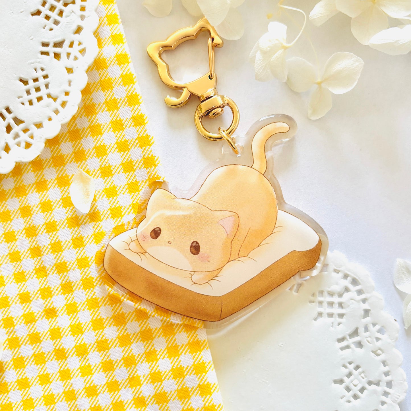 Porte-clefs Chat Pain - Smoothie