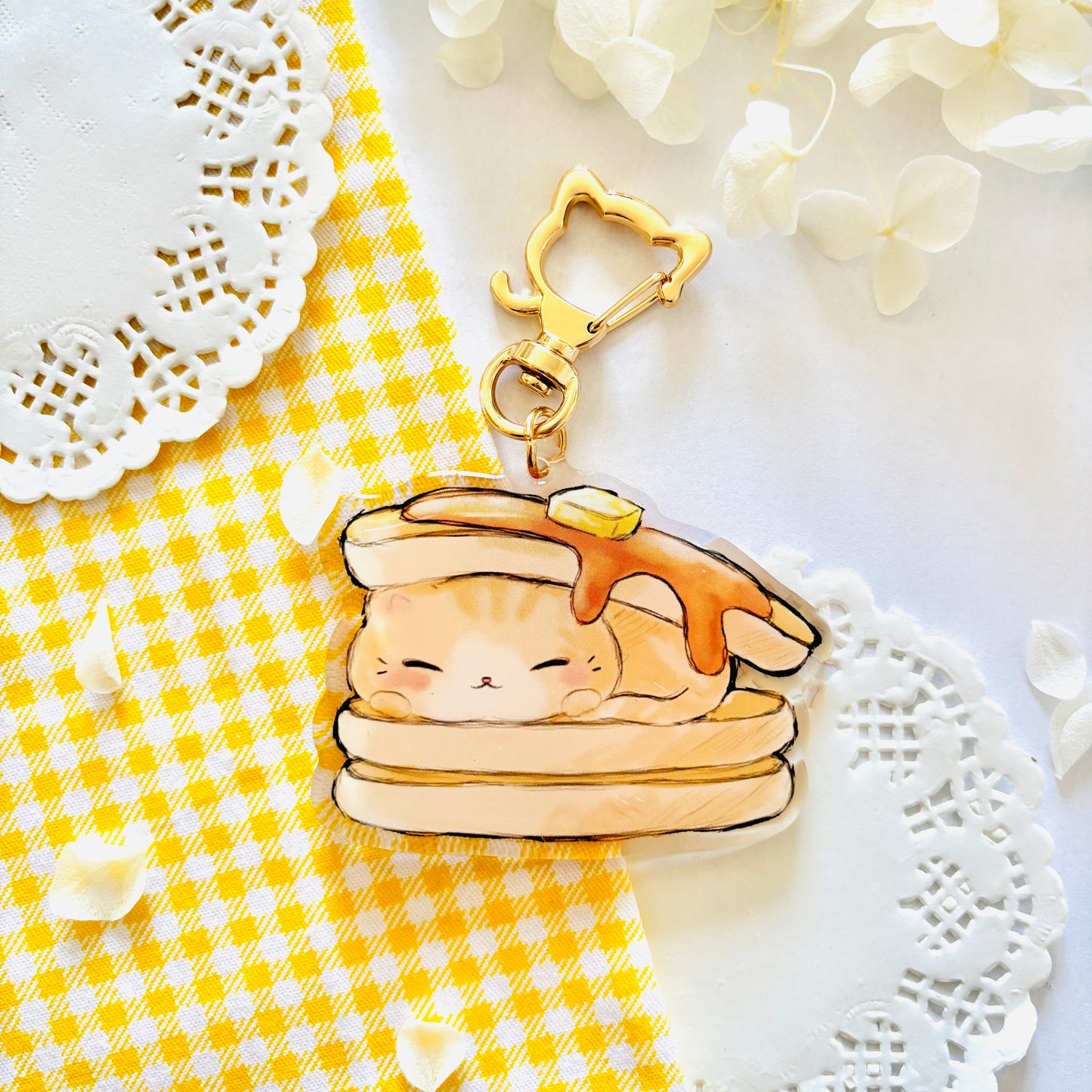 Porte-clefs Chat Pancake - Smoothie