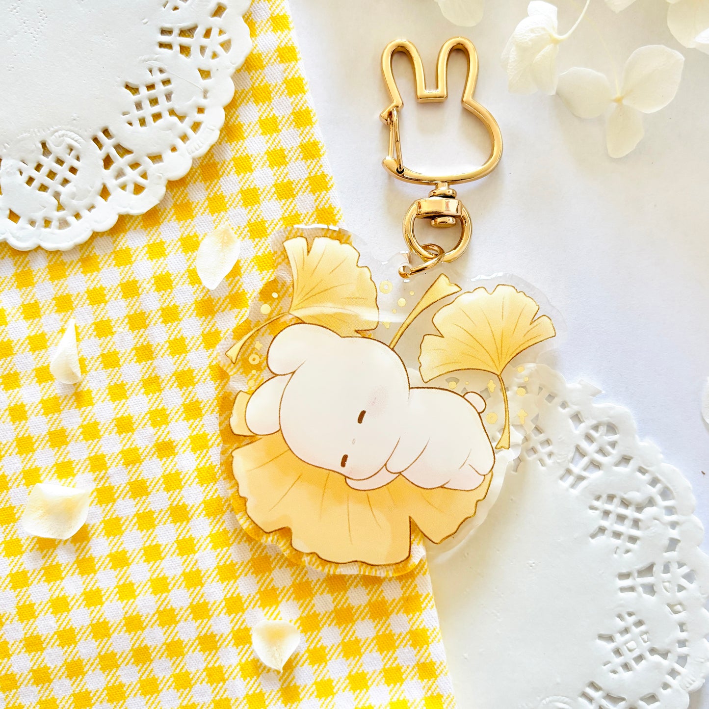 Porte-clefs Usagi Gingko