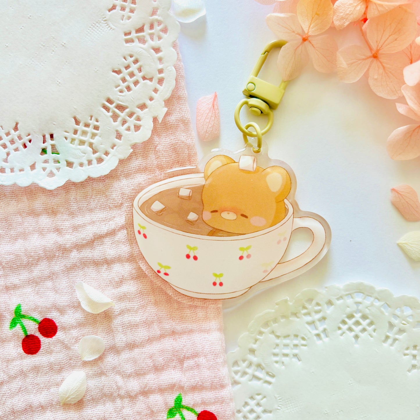 Porte-clefs Chocolat - Kuma