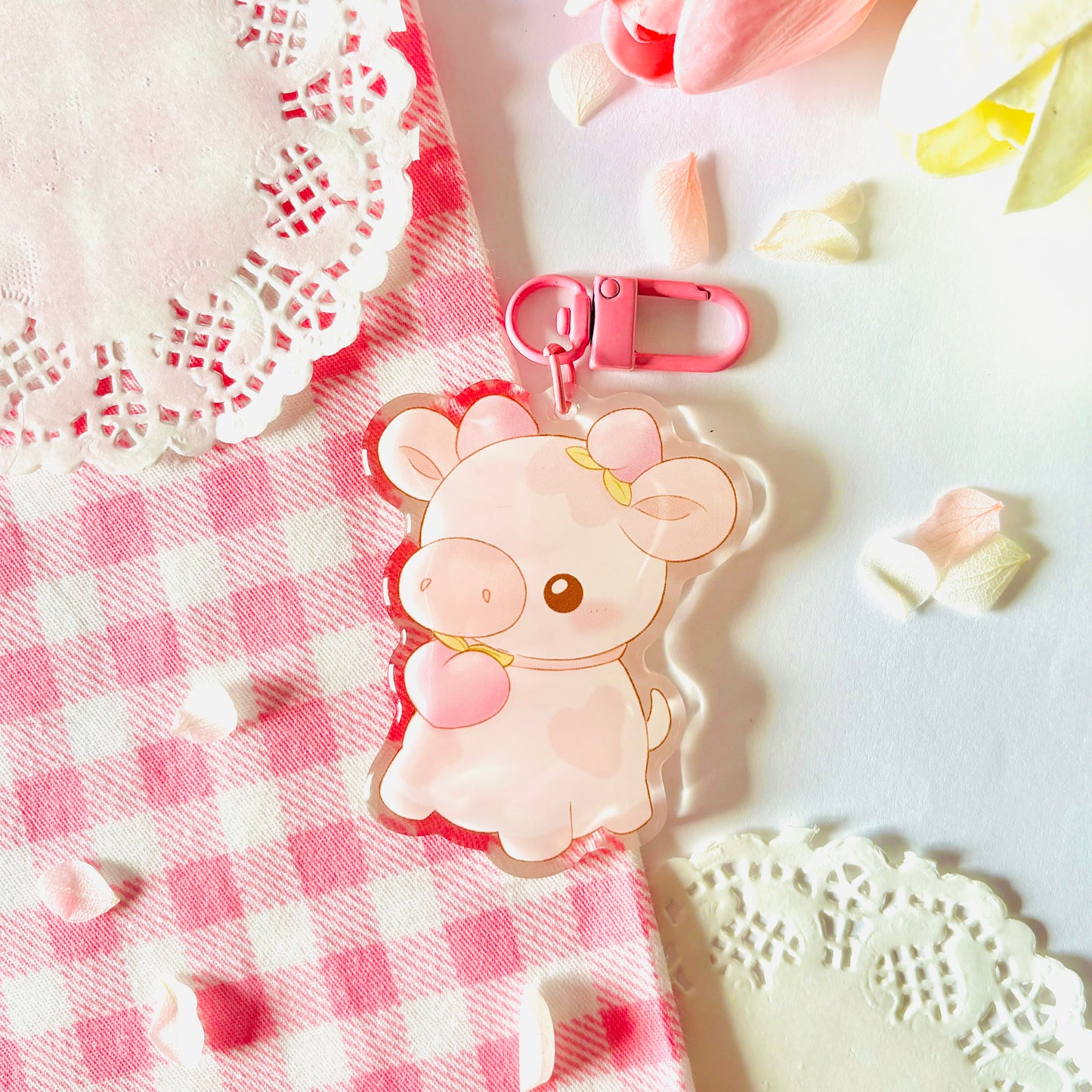 Porte-clefs Vache
