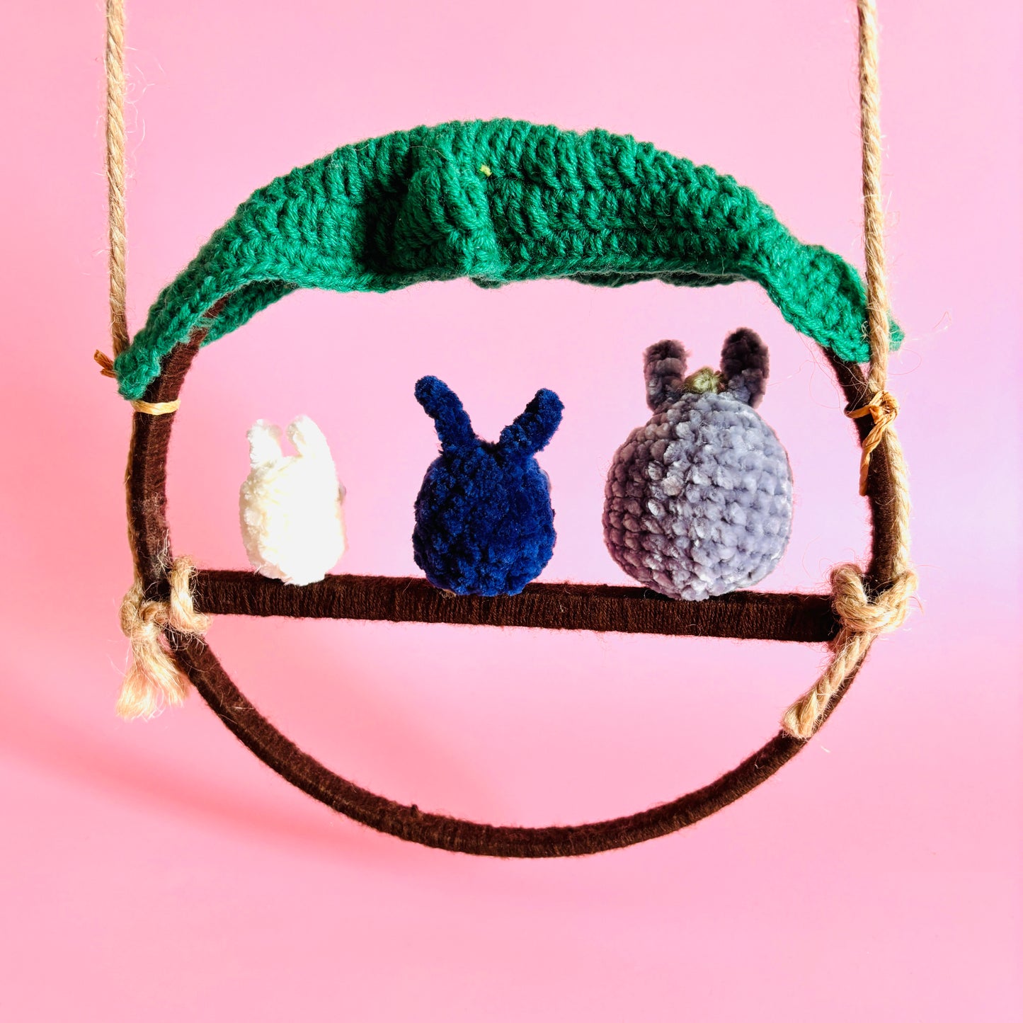 Amigurumi - Décoration Totoro Suspension