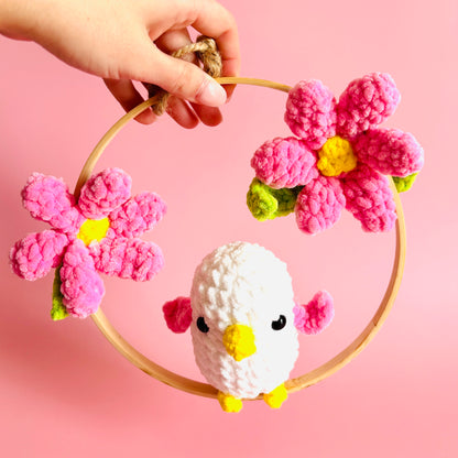 Amigurumi - Décoration oiseau suspension