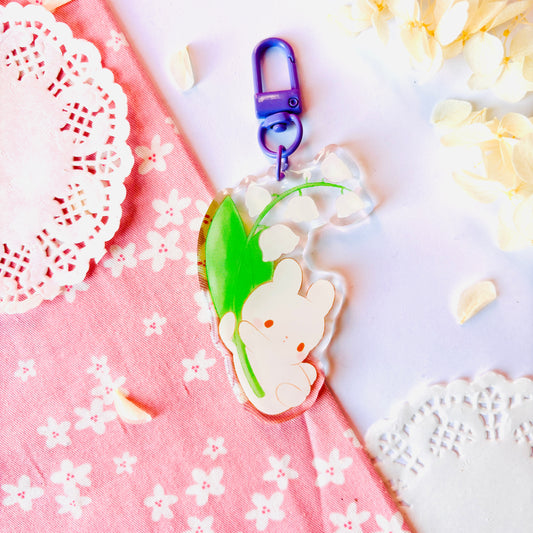 Porte-clefs Usagi Muguet