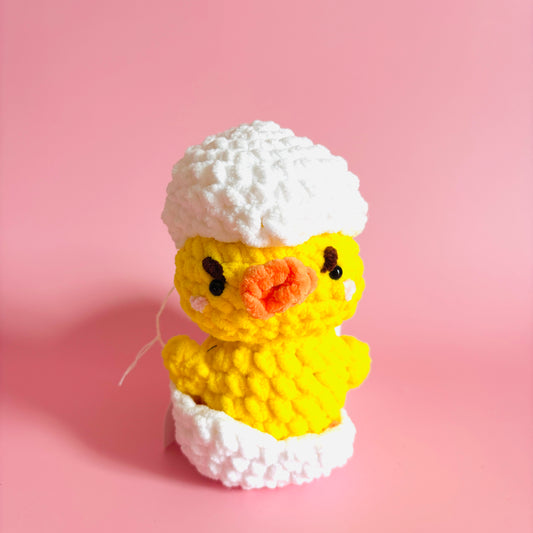 Amigurumi - Canard dans son oeuf