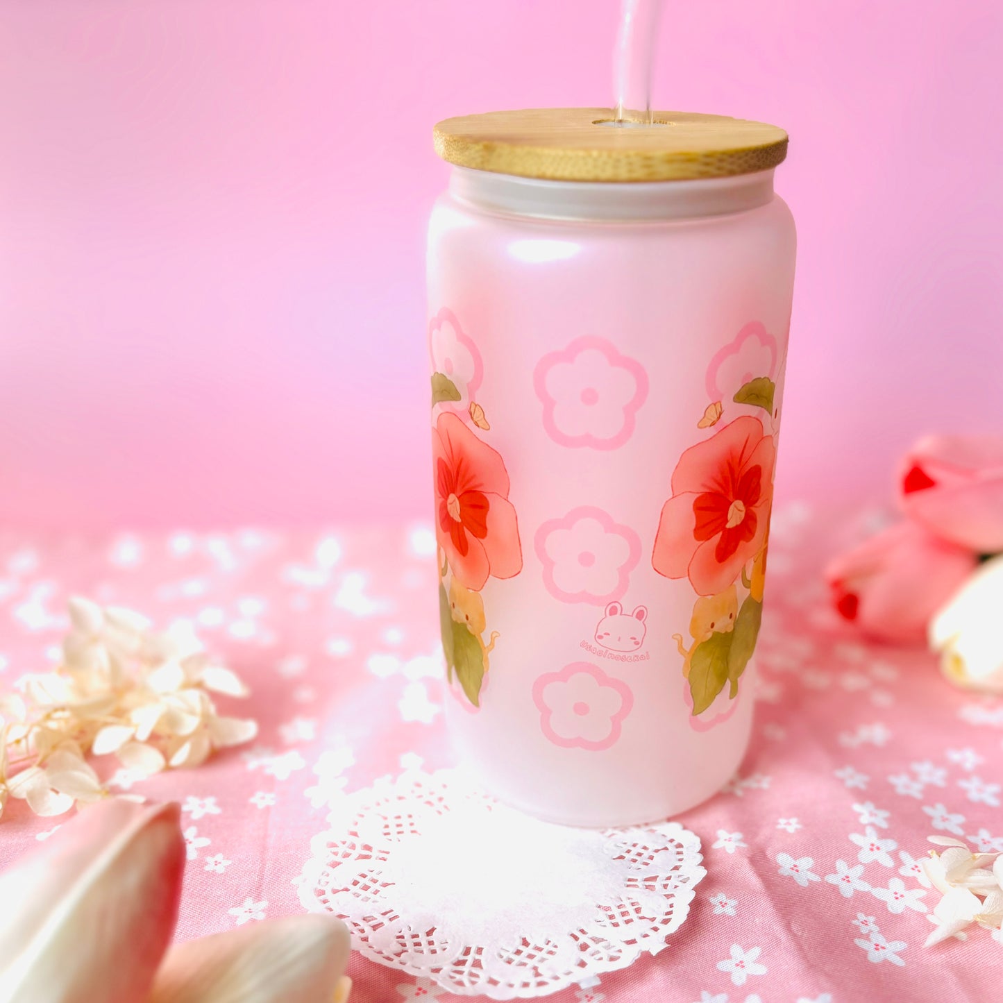 Verre Usagi Kuma Smoothie Pensées