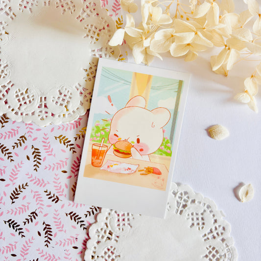 Polaroid Usagi Fast Food