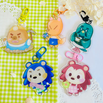 Porte-clefs Animal Crossing