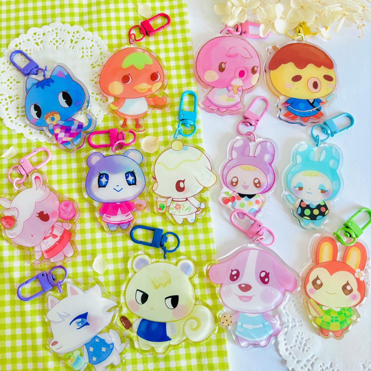 Porte-clefs Animal Crossing