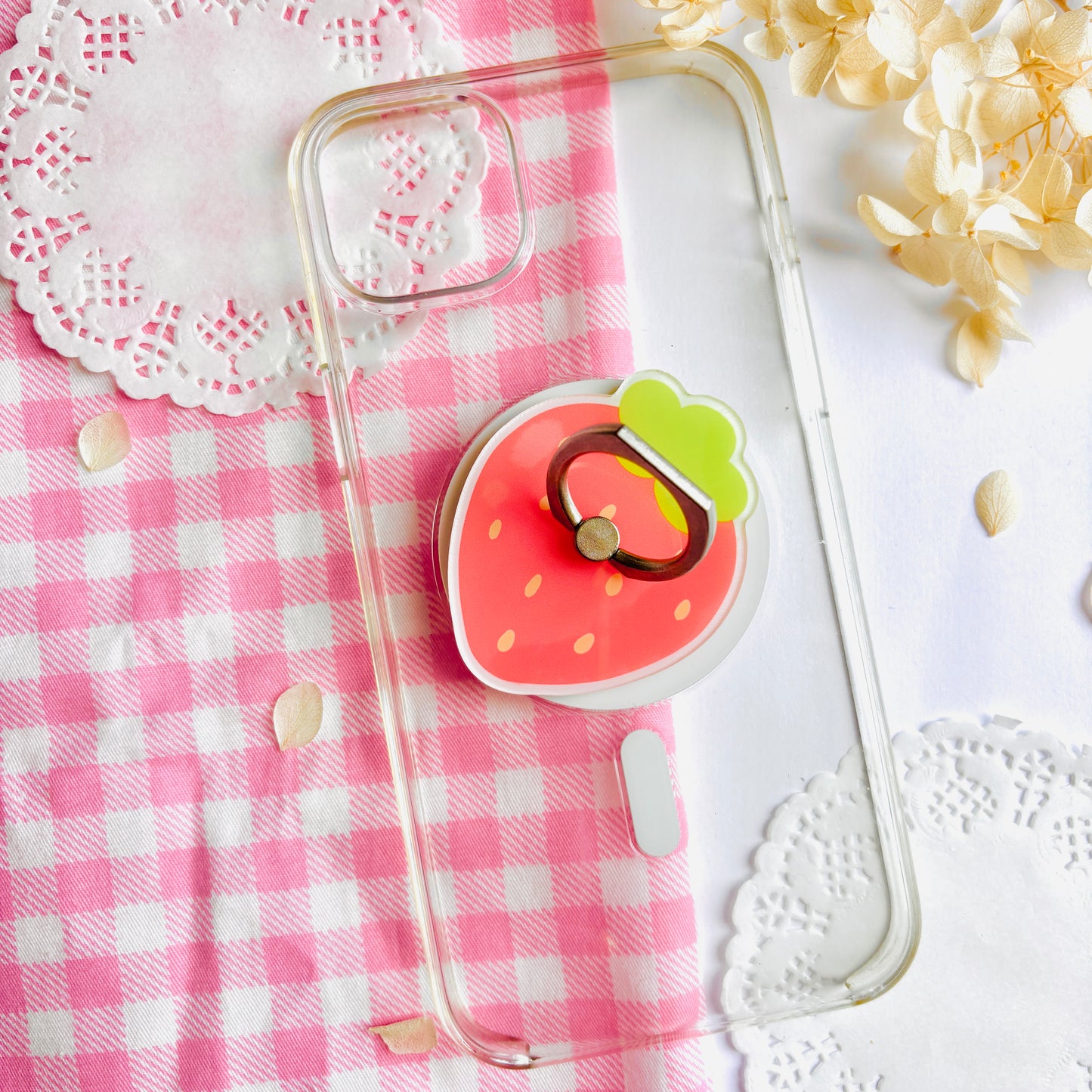 Phone Grip Fraise