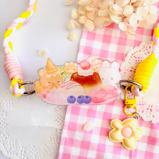 Lanière de téléphone - Pudding Usagi Kuma