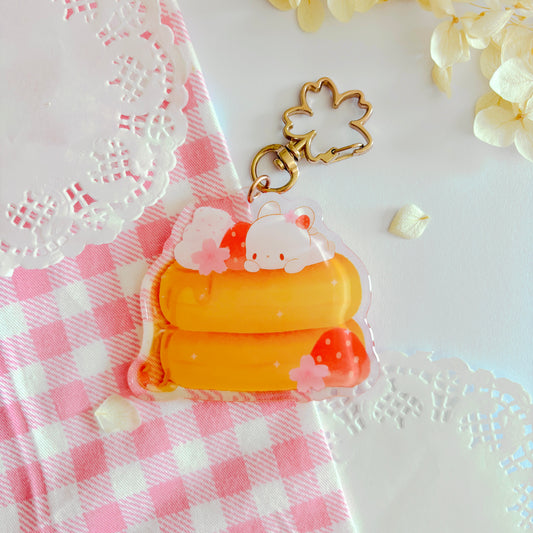 Porte-clefs Usagi Pancake