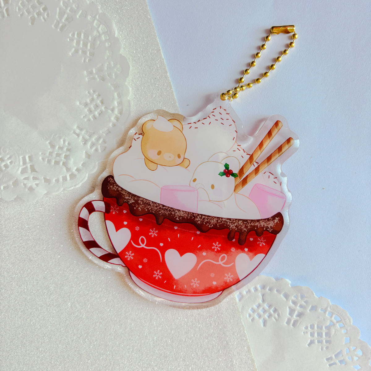 Noël - Décoration Chocolat Chaud Usagi Kuma EDITION LIMITEE