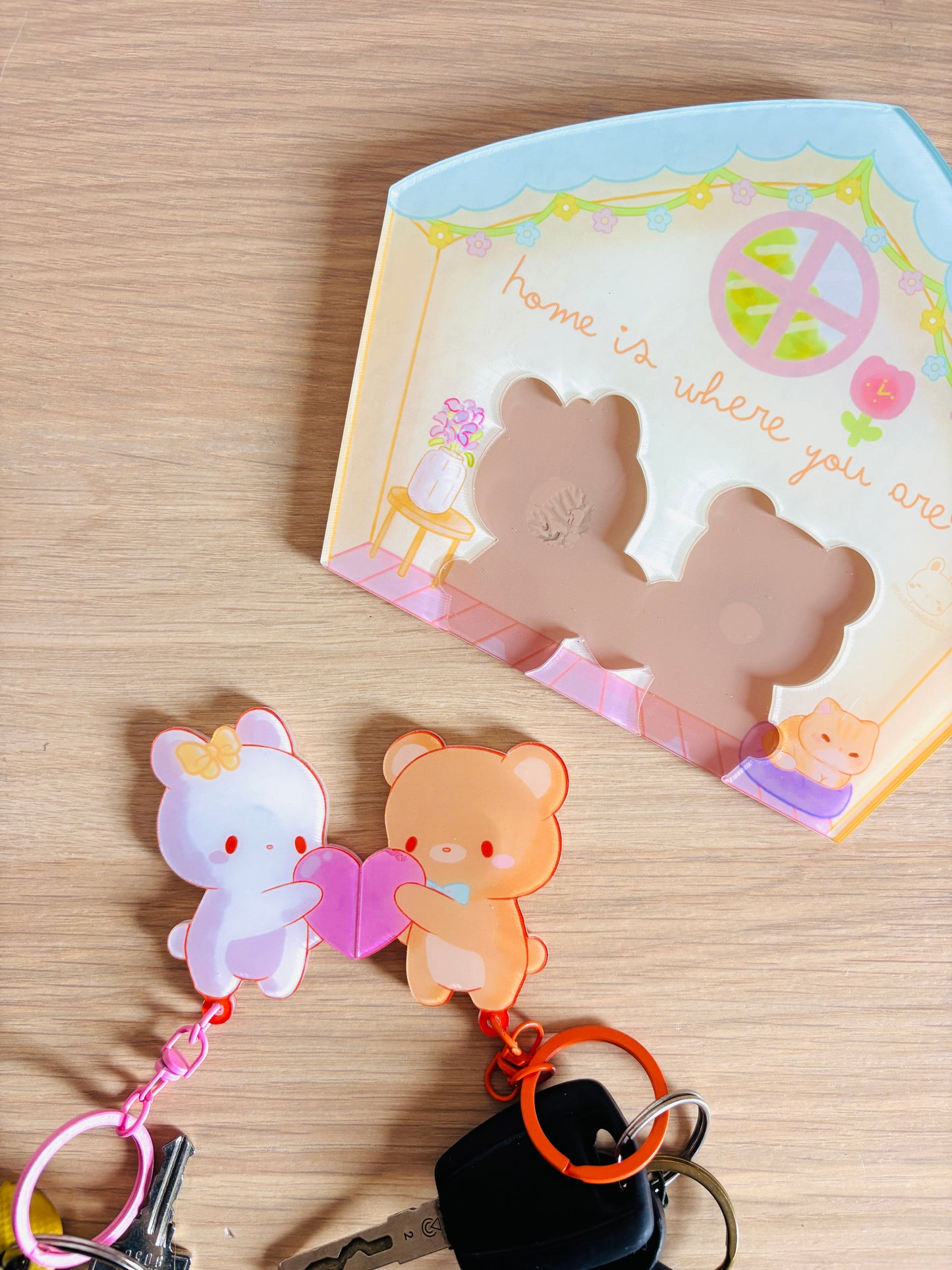 Décoration murale Usagi et Kuma
